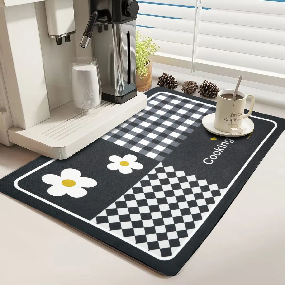 Anti Slip Dish Drying Mat-COOKING(5947)