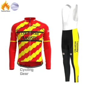 Ariostea Fleece Retro Cycling Kits