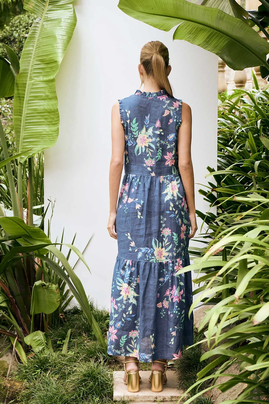 AYLA FLORA MAXI DRESS