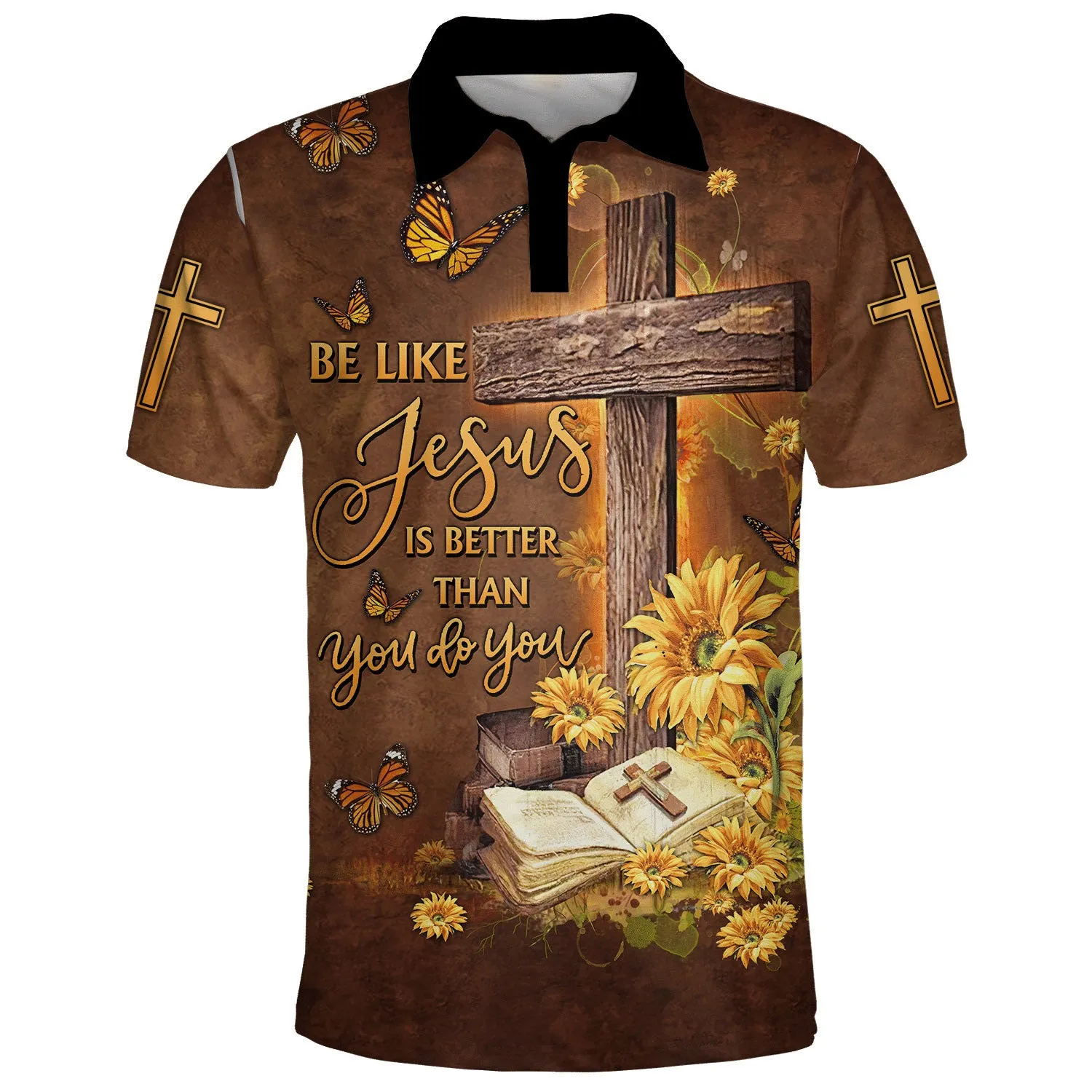 Be Like Jesus Is Better Than You Do You Polo Shirt - Christian Shirts & Shorts