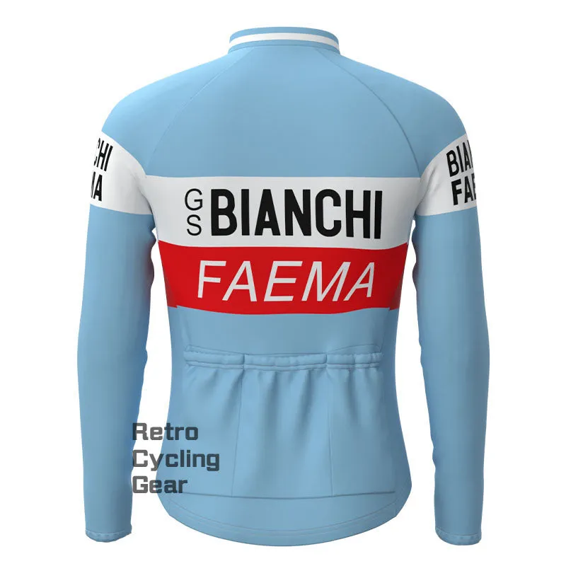 BIANCHI Fleece Retro Cycling Kits