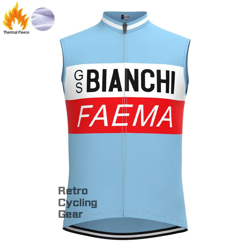 BIANCHI Fleece Retro Cycling Kits