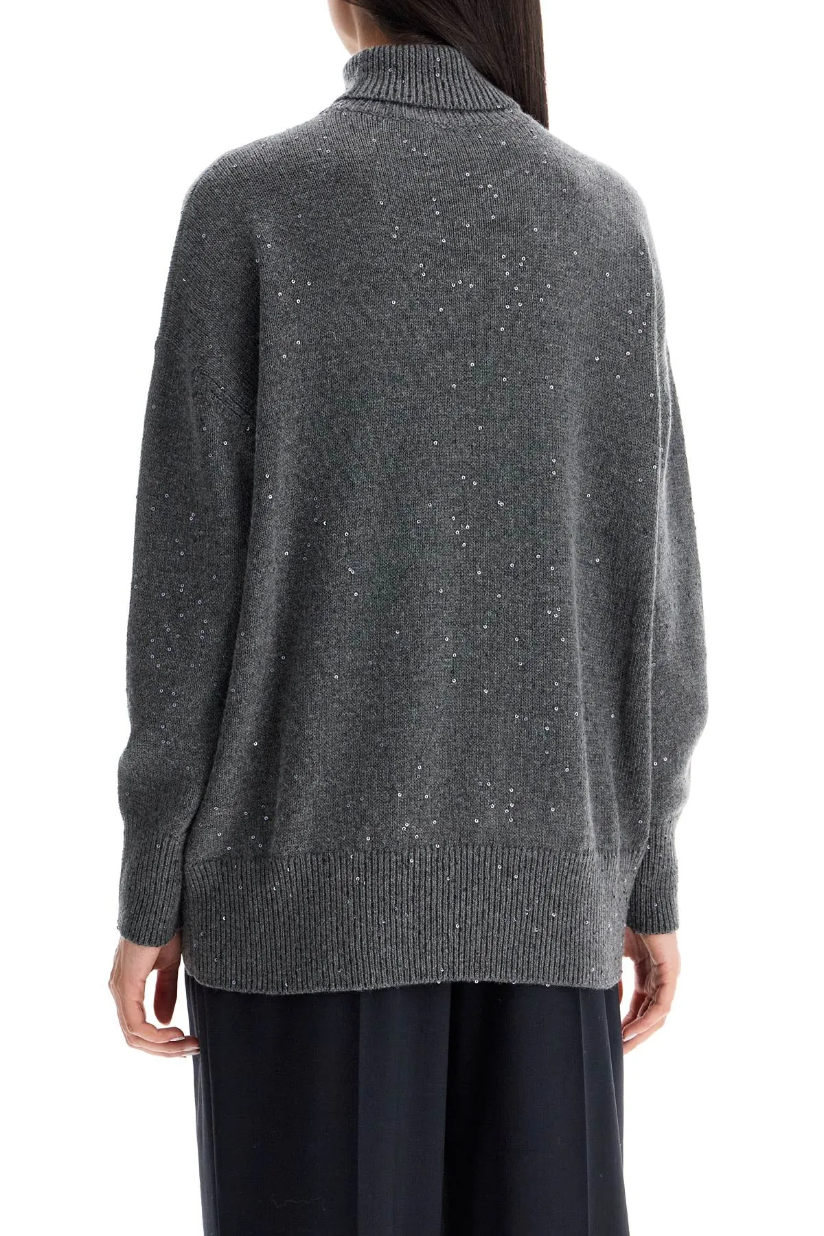 Brunello Cucinelli cashmere and silk pullover set