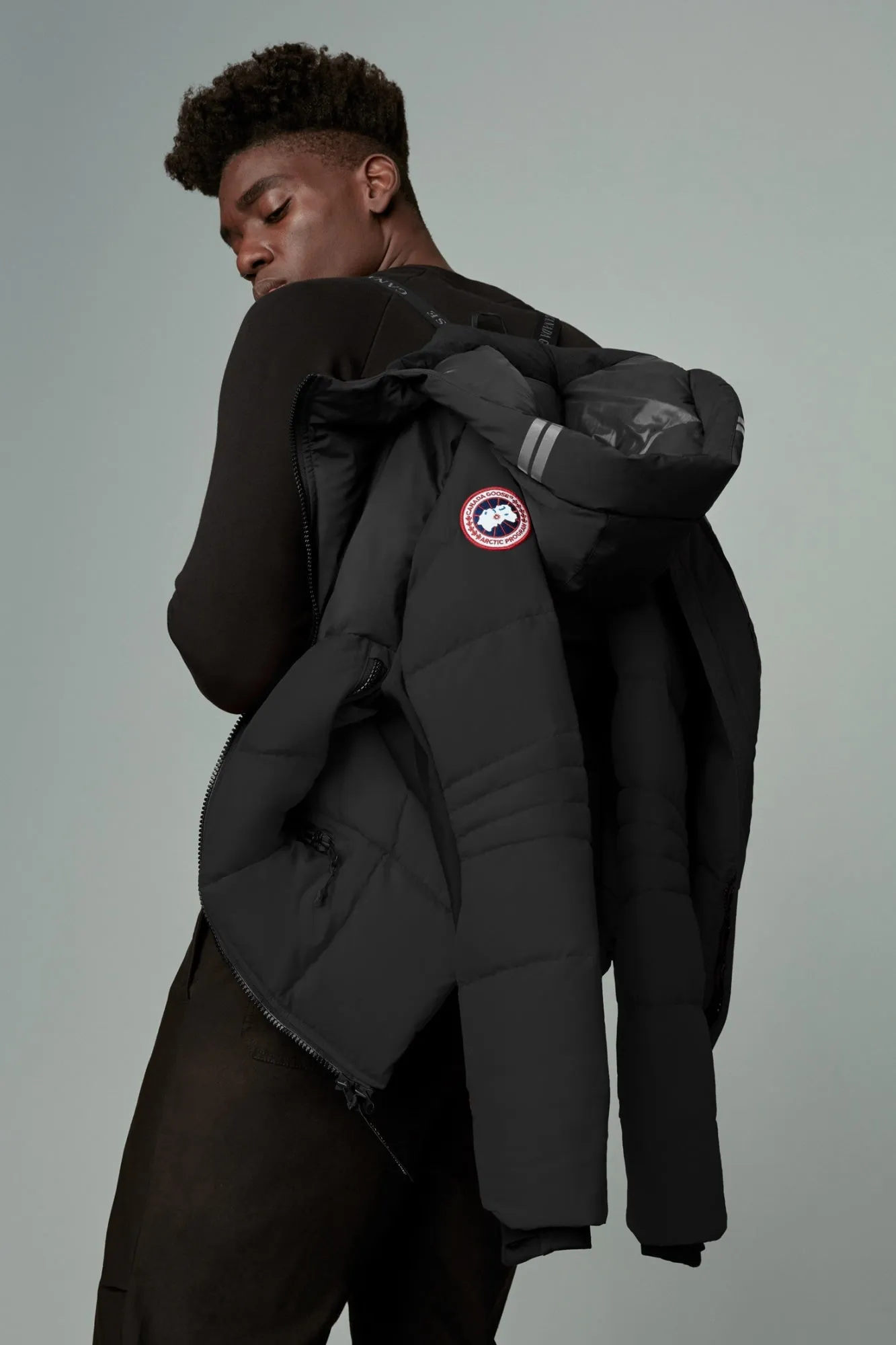 Canada Goose™ Men's Hybridge Down Coat / Black