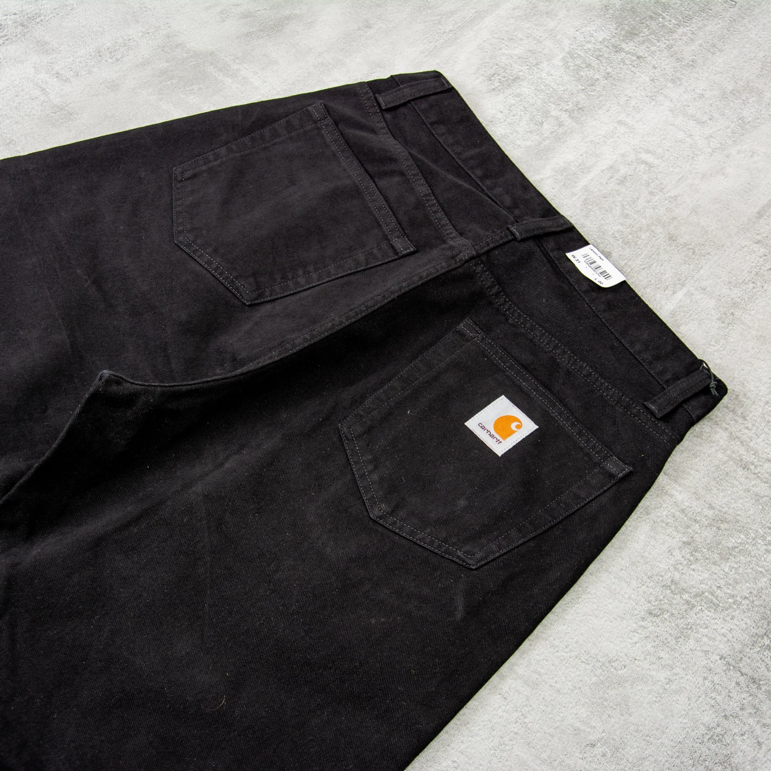 Carhartt WIP Landon Pant - Black Rinsed