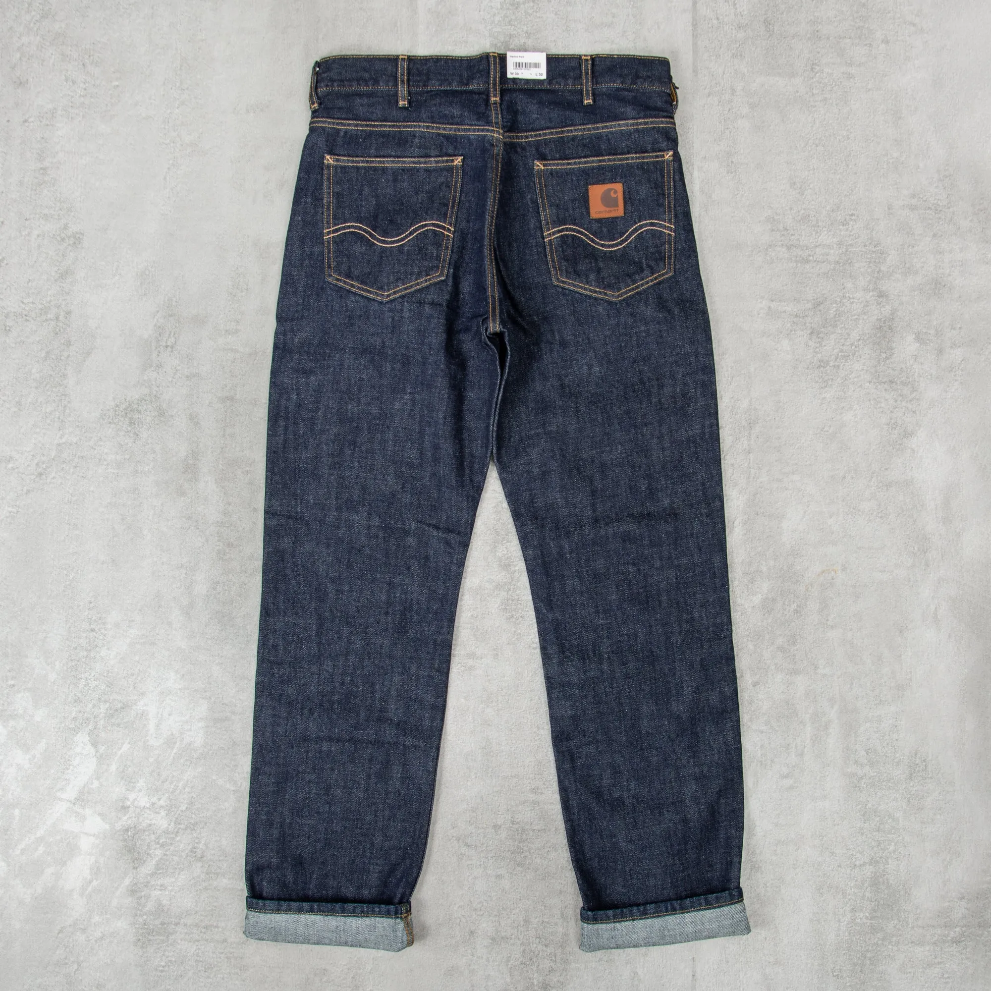 Carhartt WIP Marlow Pant - Blue Rinsed