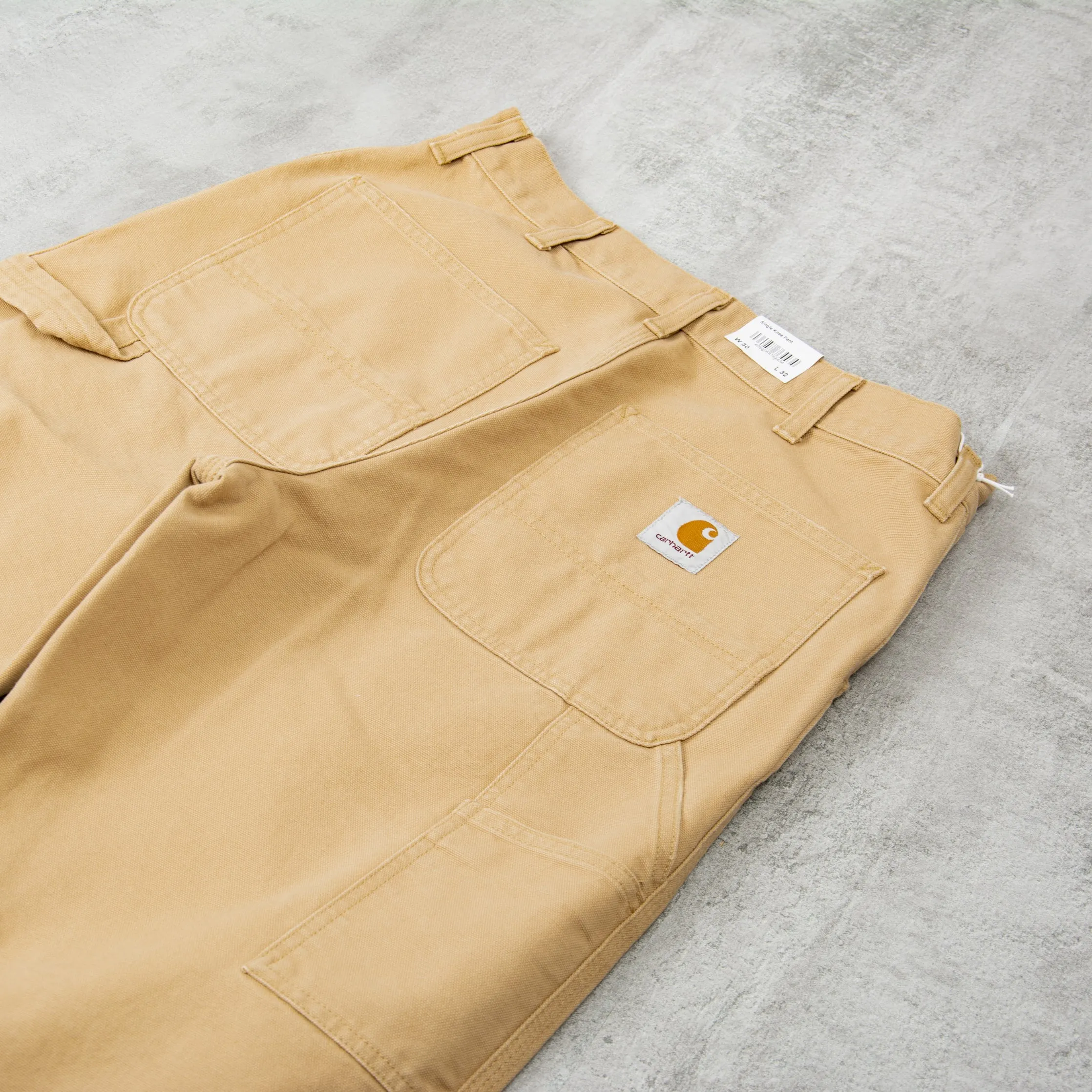 Carhartt WIP Single Knee Pant - Bourbon Aged Canvas