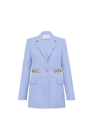 Carine Blazer Baby Blue