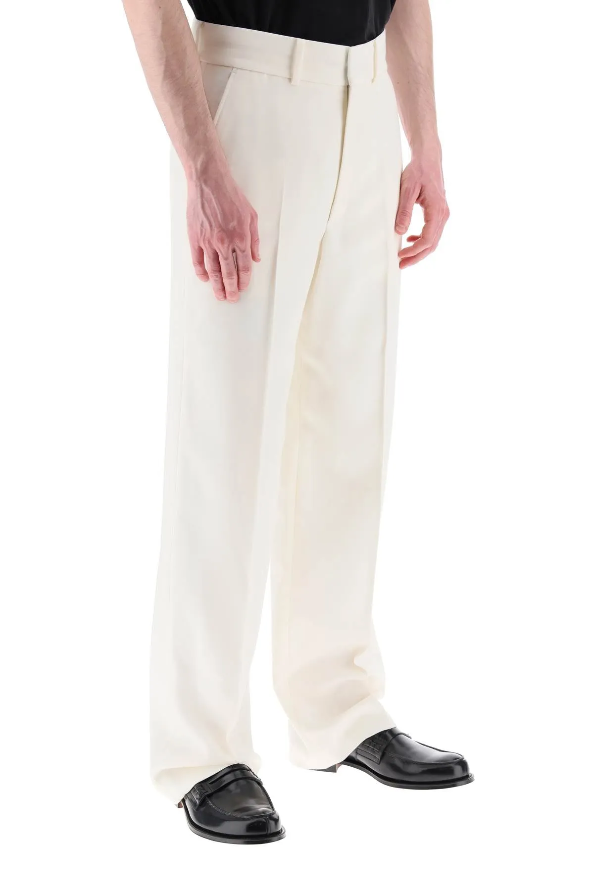 Casablanca light wool trousers