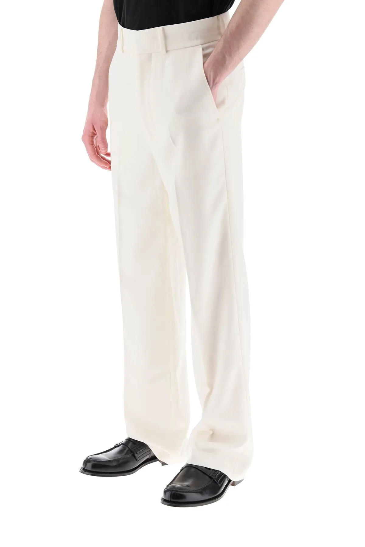 Casablanca light wool trousers