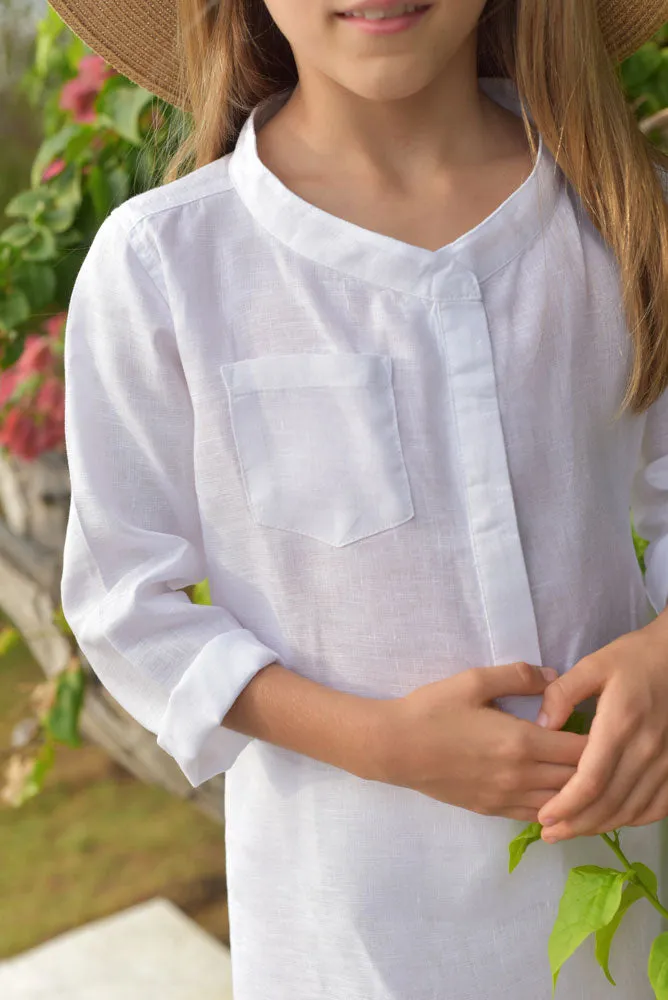 Champagne Mommy & Me Girl Tunic