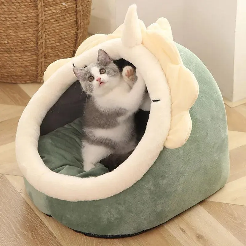 Cozy Cotton Cat Bed Various Sizes