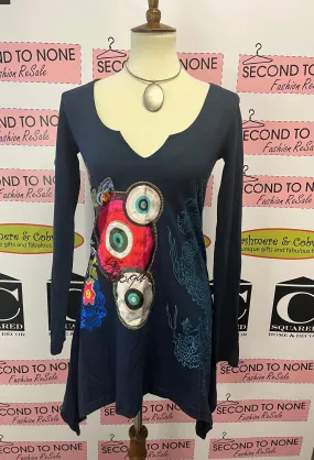 Desigual Navy Tunic (Size XS/S)