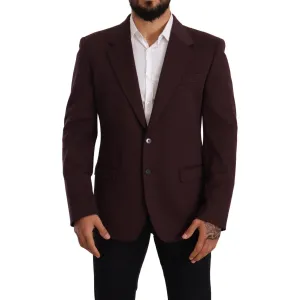 Dolce & Gabbana Elegant Indigo Slim Fit Blazer for Men