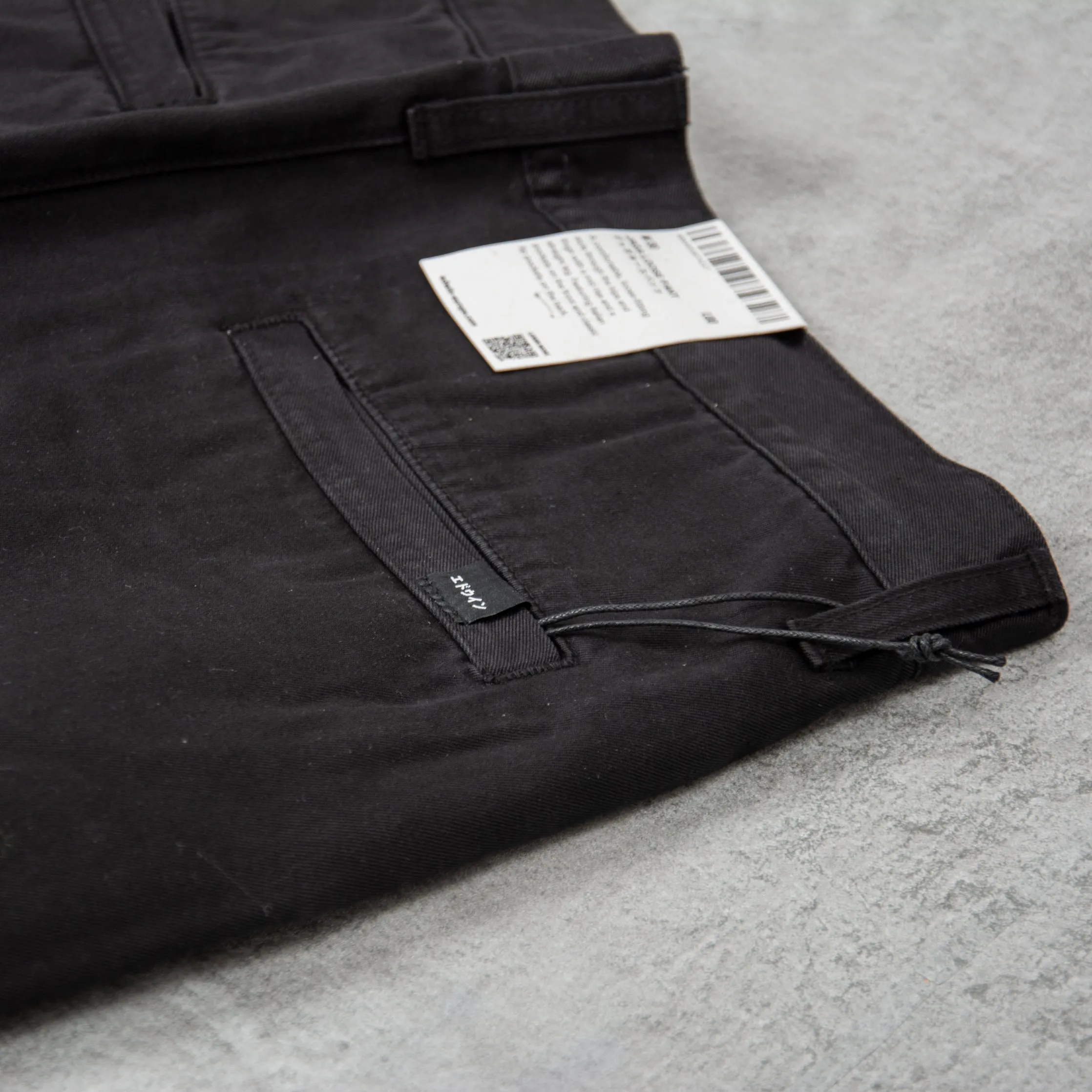 Edwin Jaga Loose Pant - Black Garment Dyed