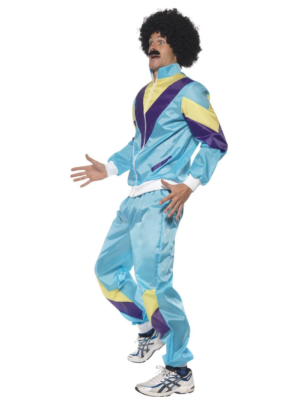 Eighties 1980's Tracksuit Men's Costume