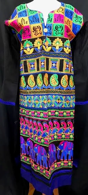 Embroidered Indian Tunic