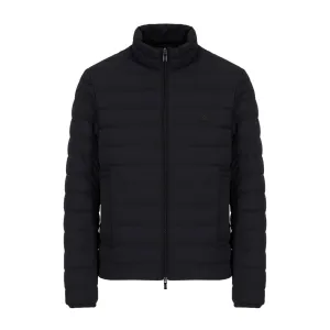 Emporio Armani Quilted Nylon Dark Navy Down Jacket