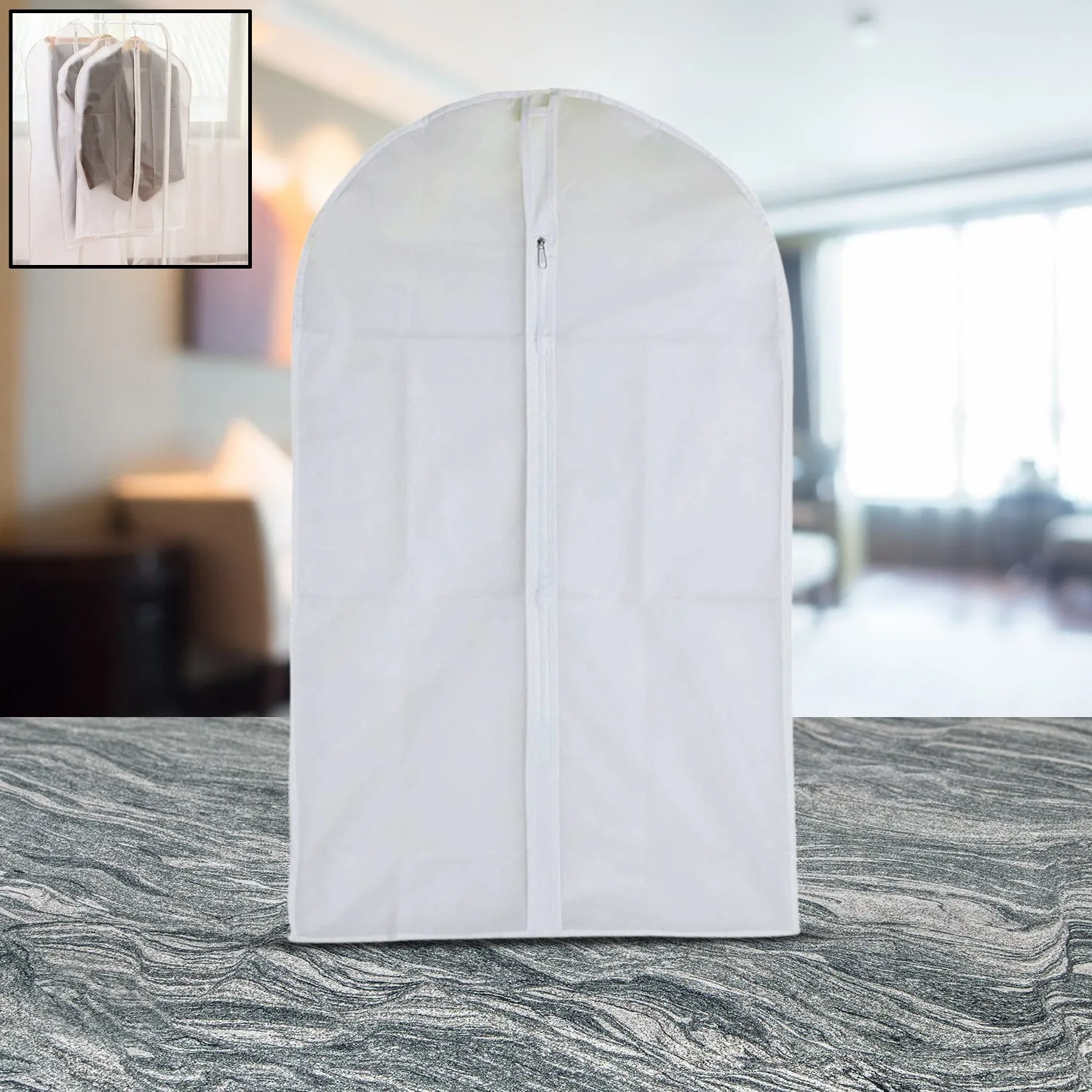 Foldable Non Woven Men's Coat Blazer Suit Cover (90×60 CM / 1 Pc)