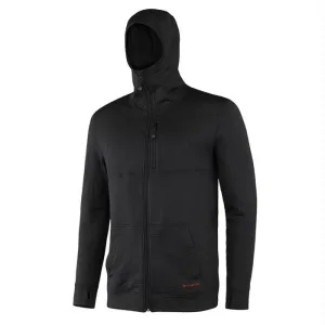 Geo Fleece Jacket Mens Md Blk