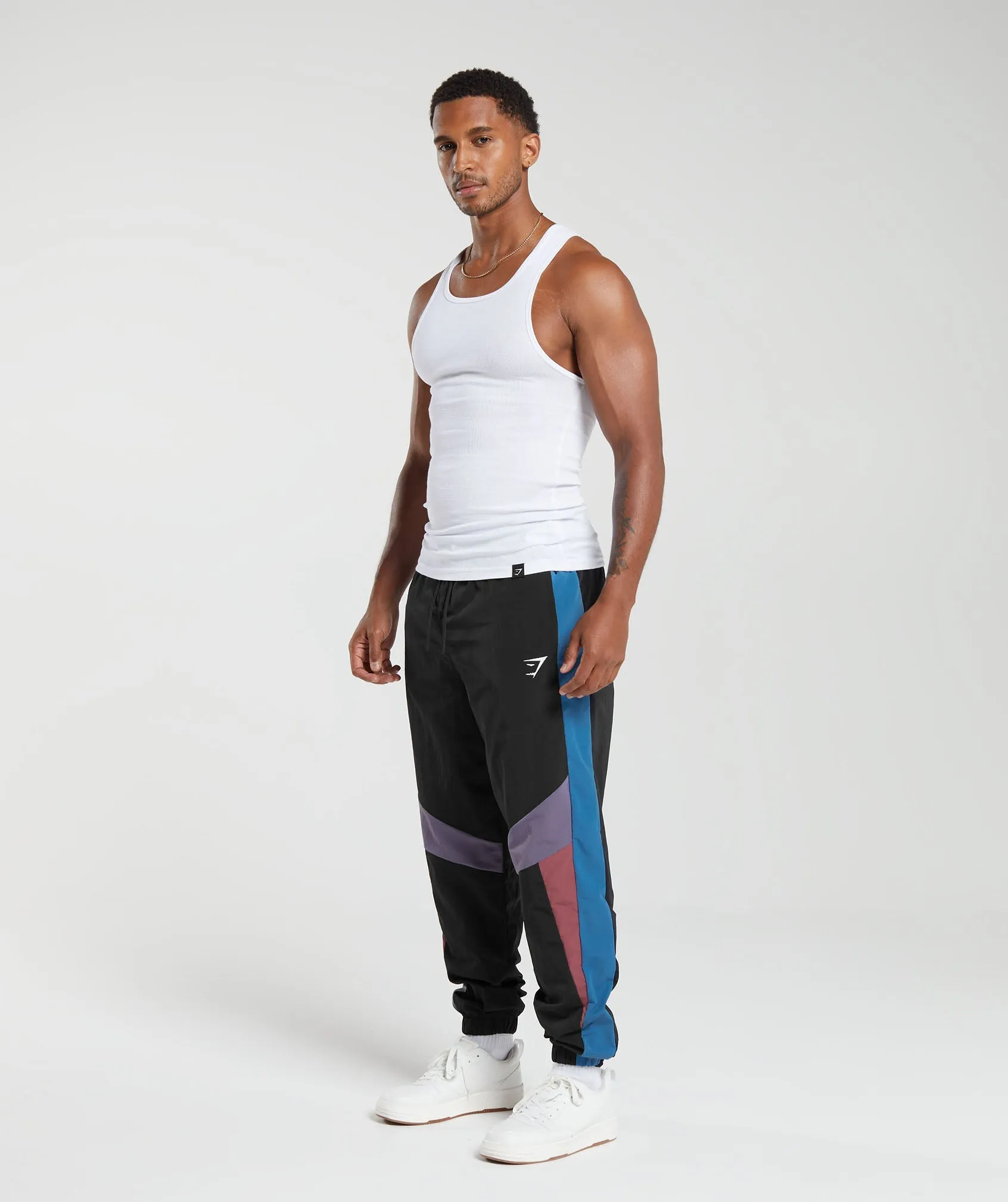 Gymshark Retro Track Pants - Black