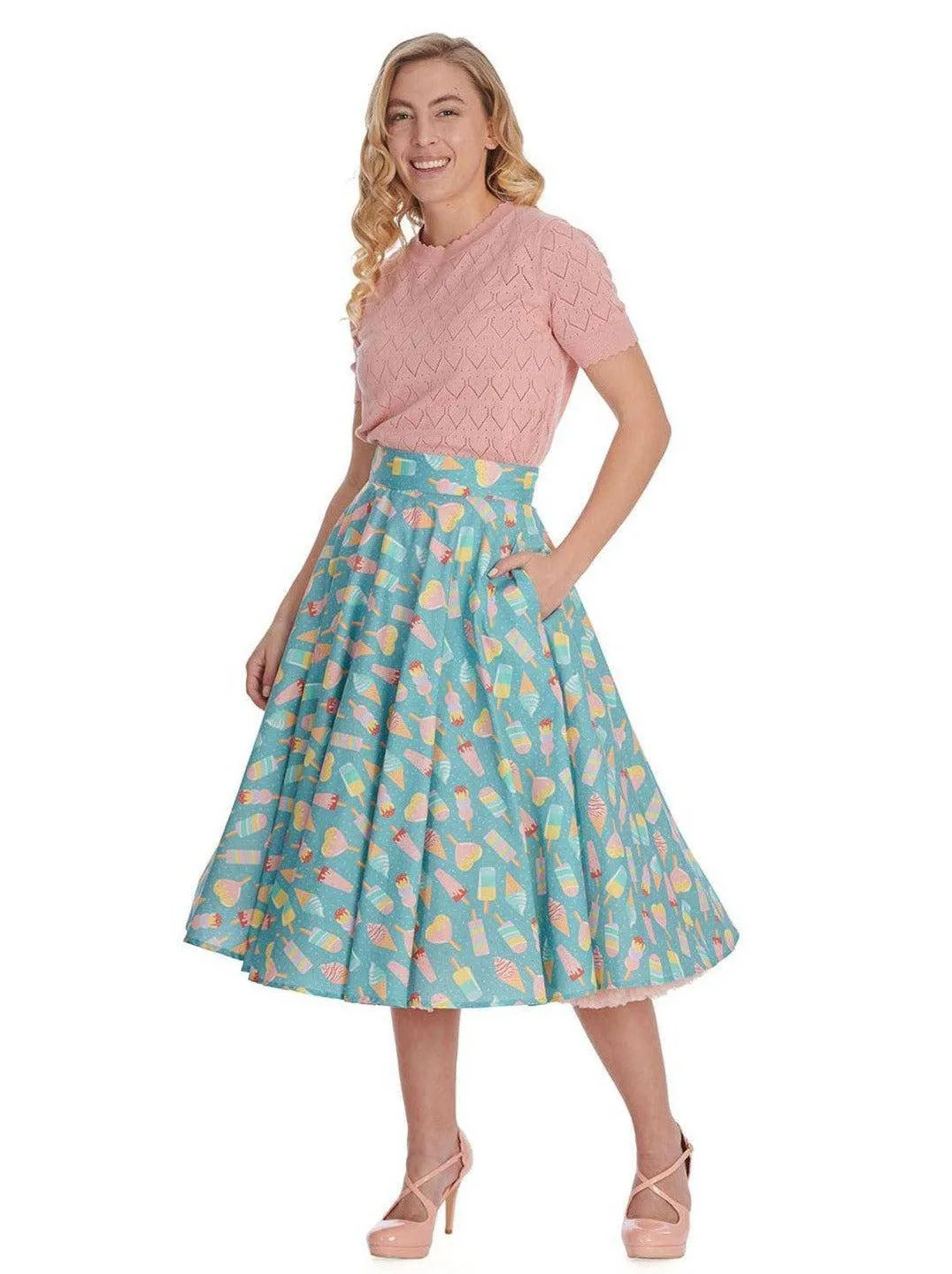 Ice Cream Swing Skirt