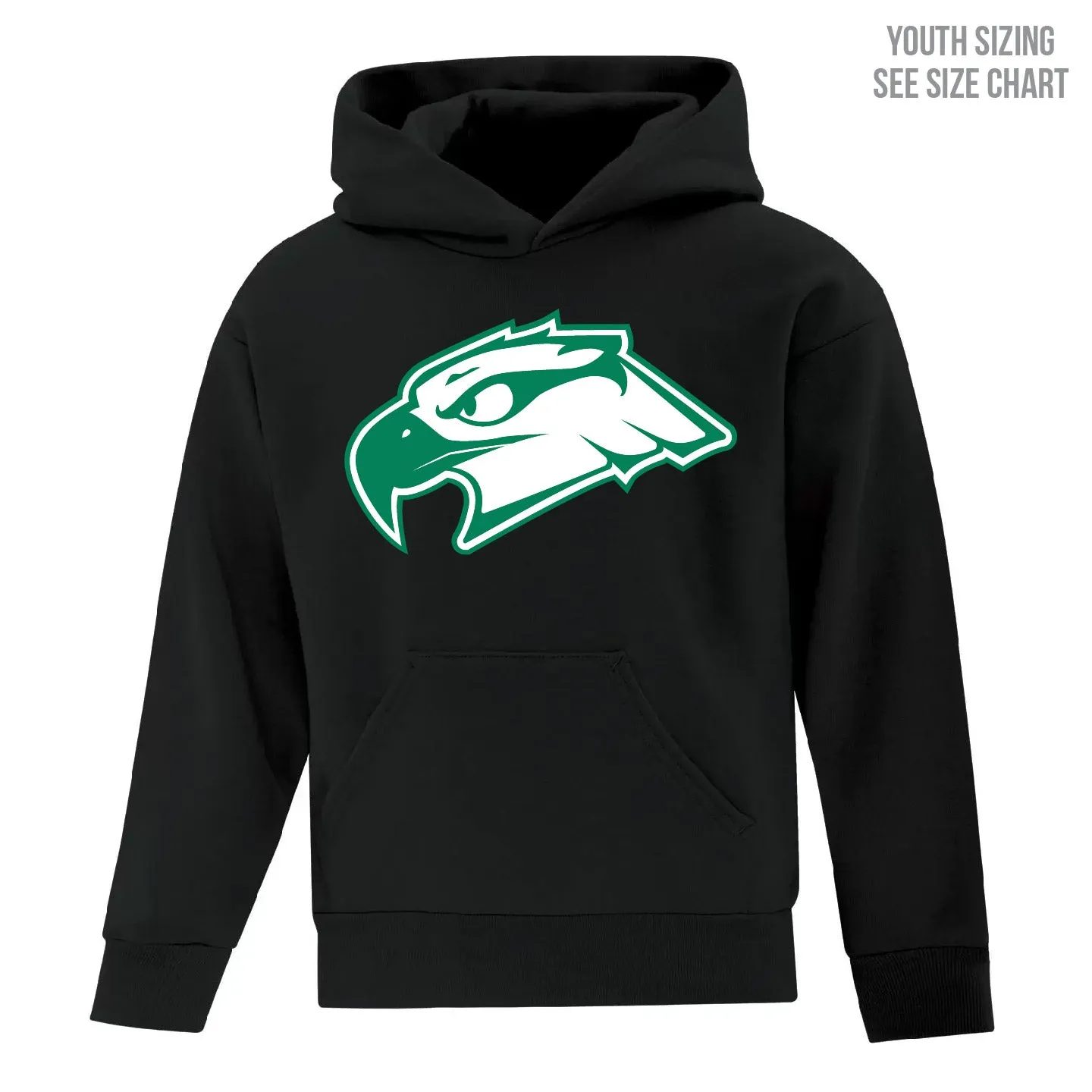 Jr. Hawks YOUTH Pullover Hoodie (JHFT001-Y2500)