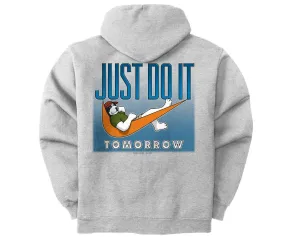 Just Do It Tomorrow Graphic Hoodie