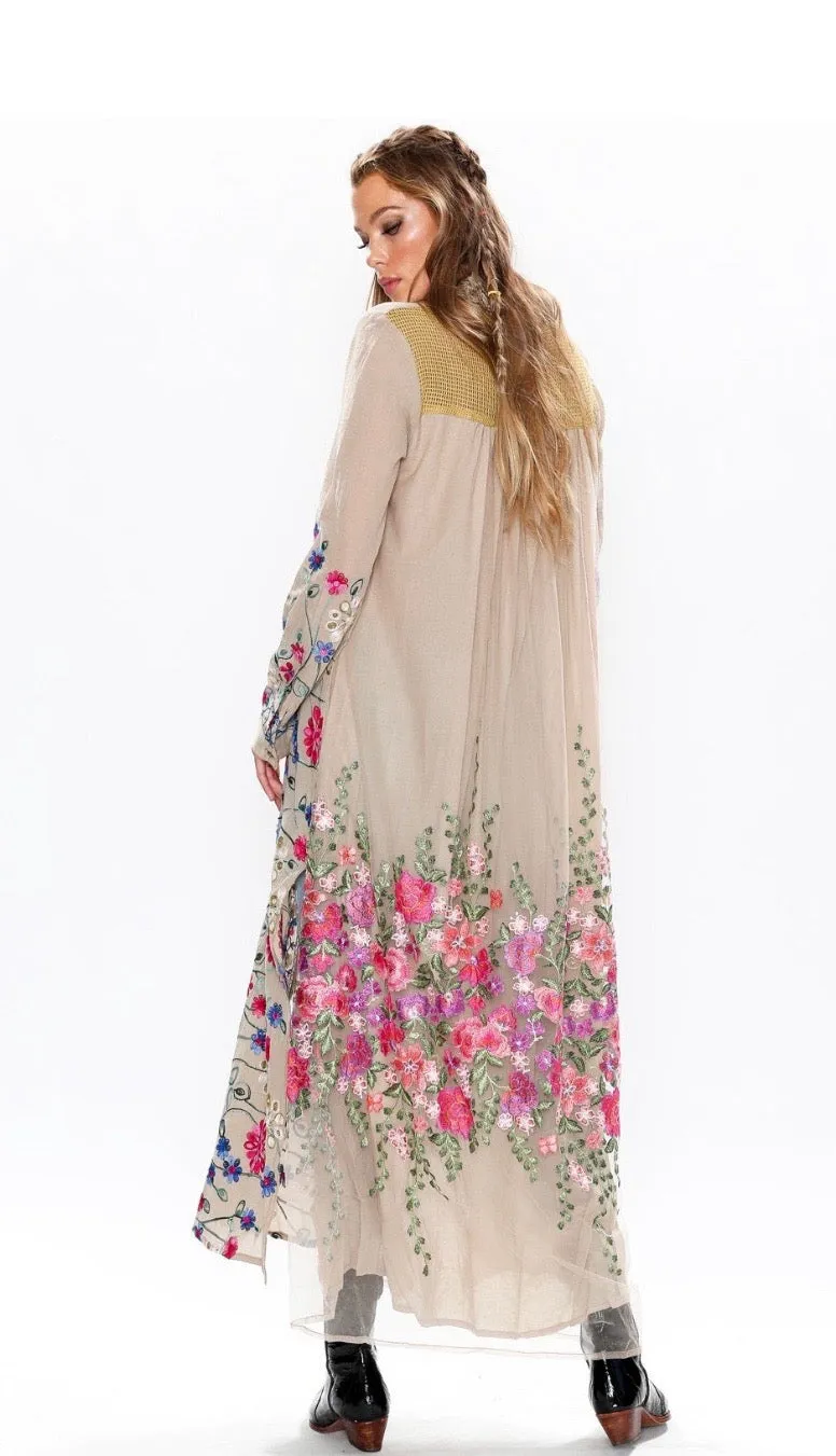 Kensington Maxi dress/Duster-khahi