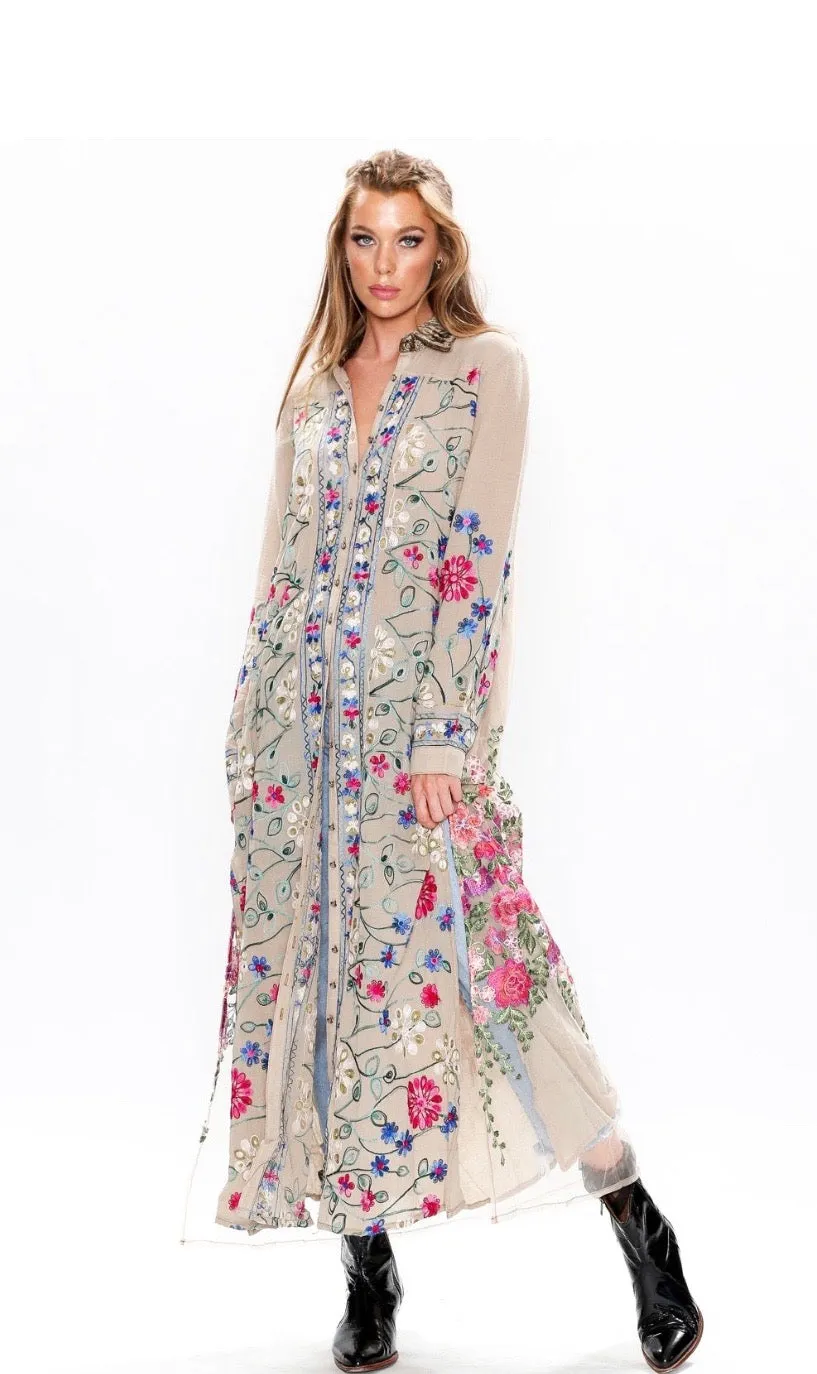 Kensington Maxi dress/Duster-khahi