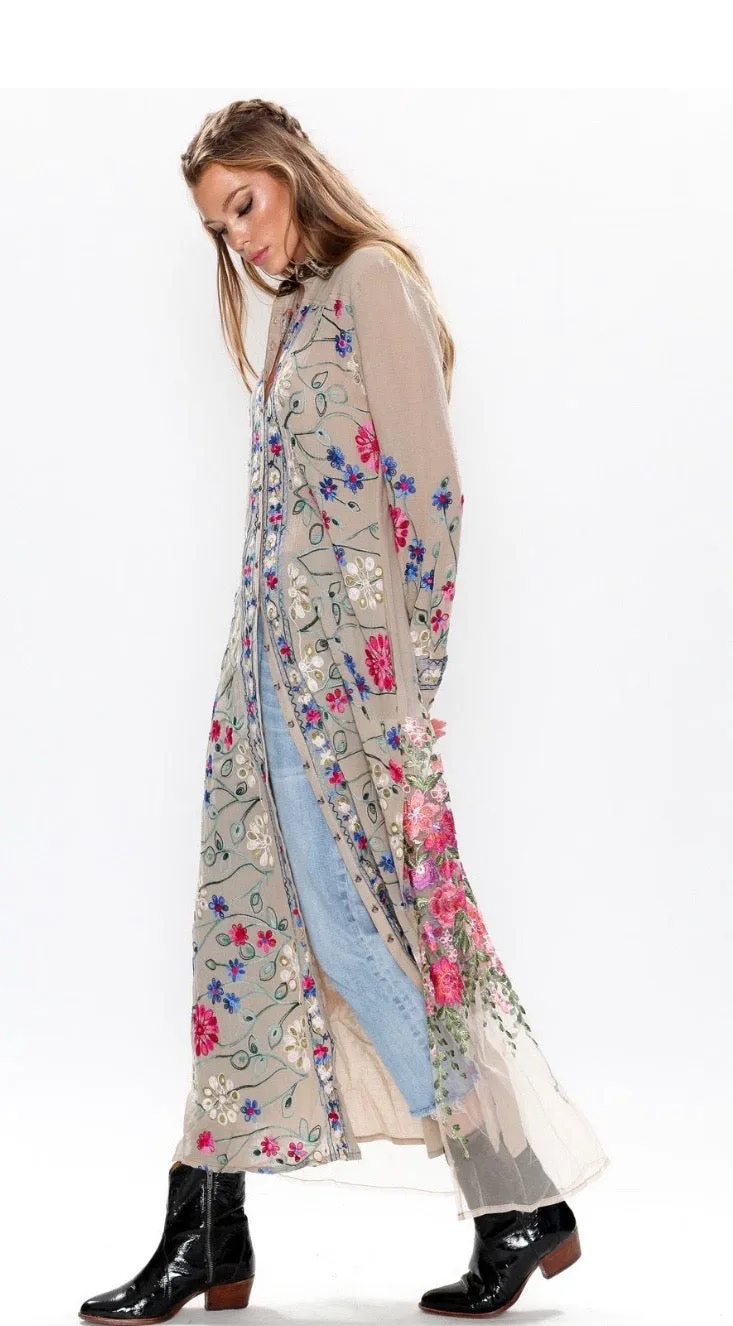 Kensington Maxi dress/Duster-khahi