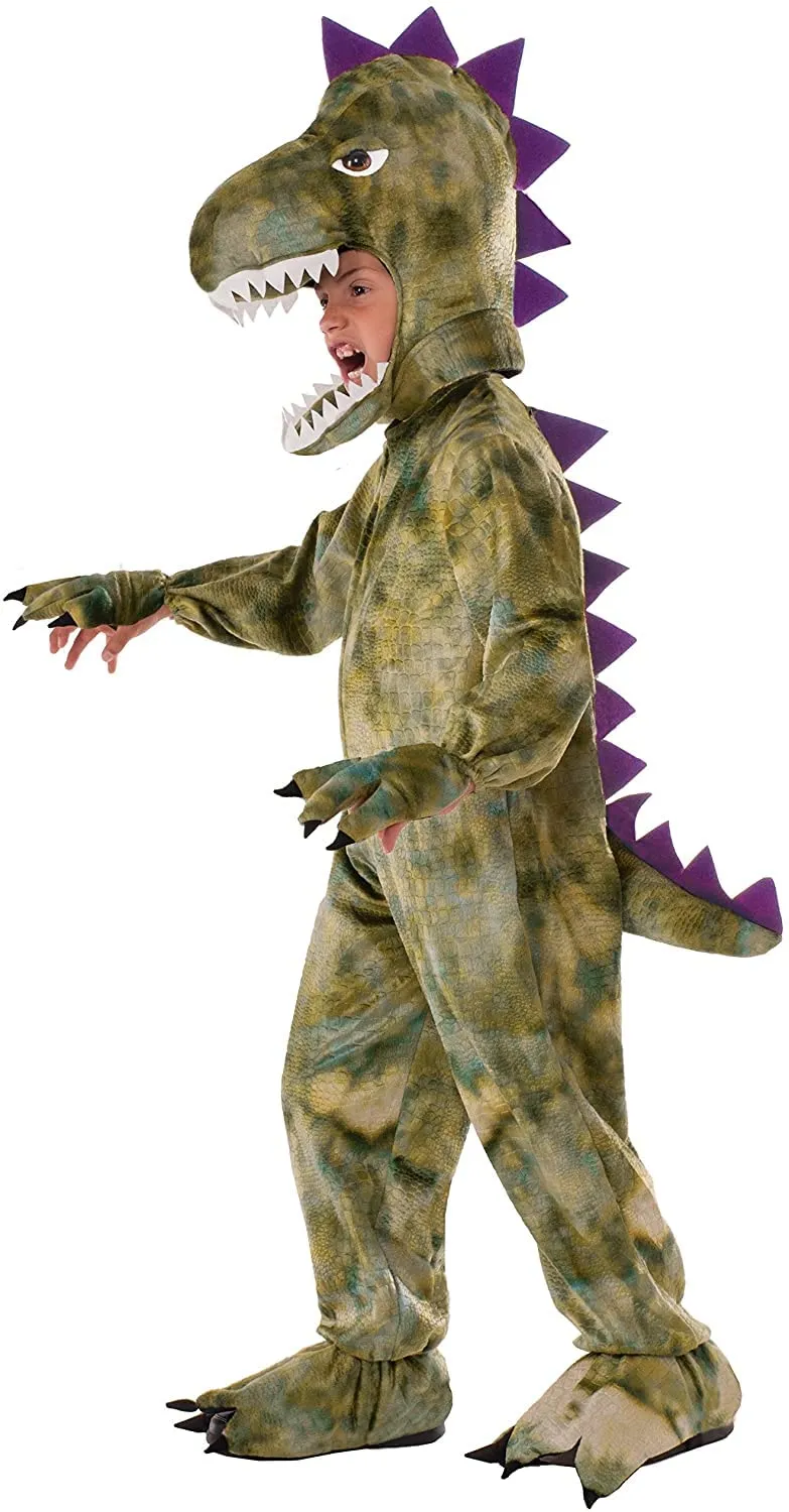 Kids Green Dinosaur Costume