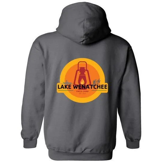 Lake Wenatchee Charcoal Pullover Hoodie - 2020 Logo