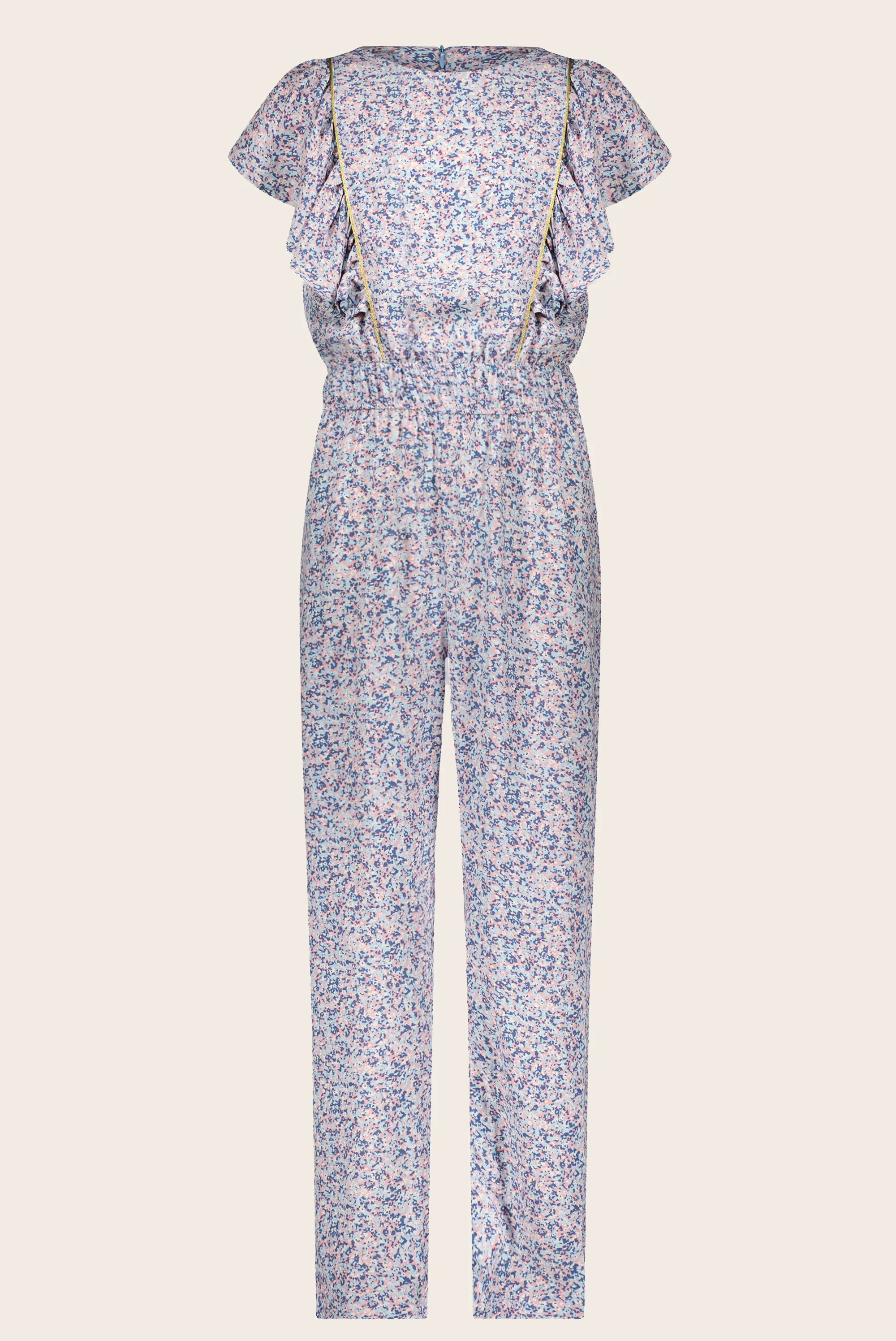 LikeFLO Flo Girls Aop Small Flower Jumpsuit