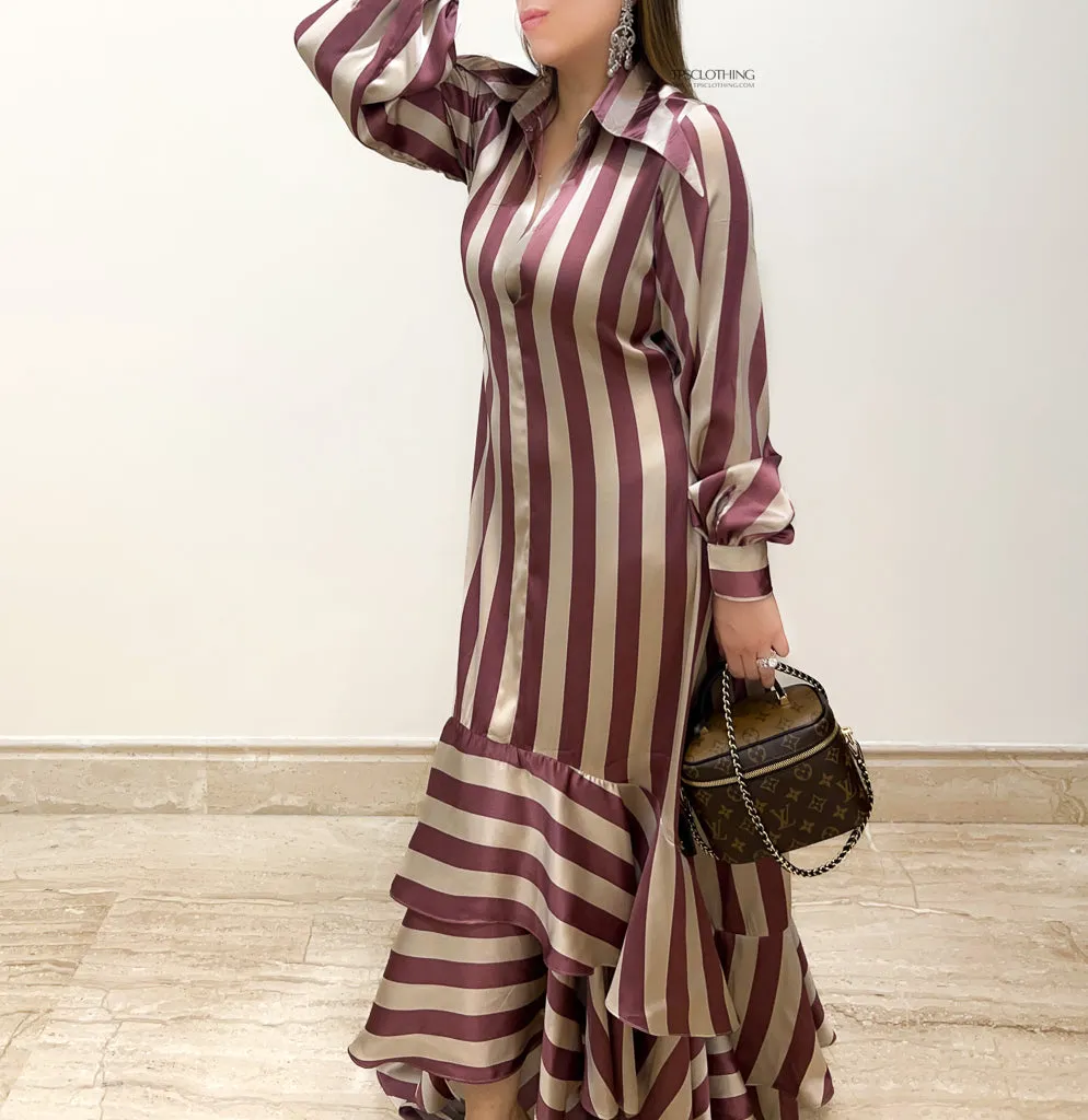 Lina Stripes Dress