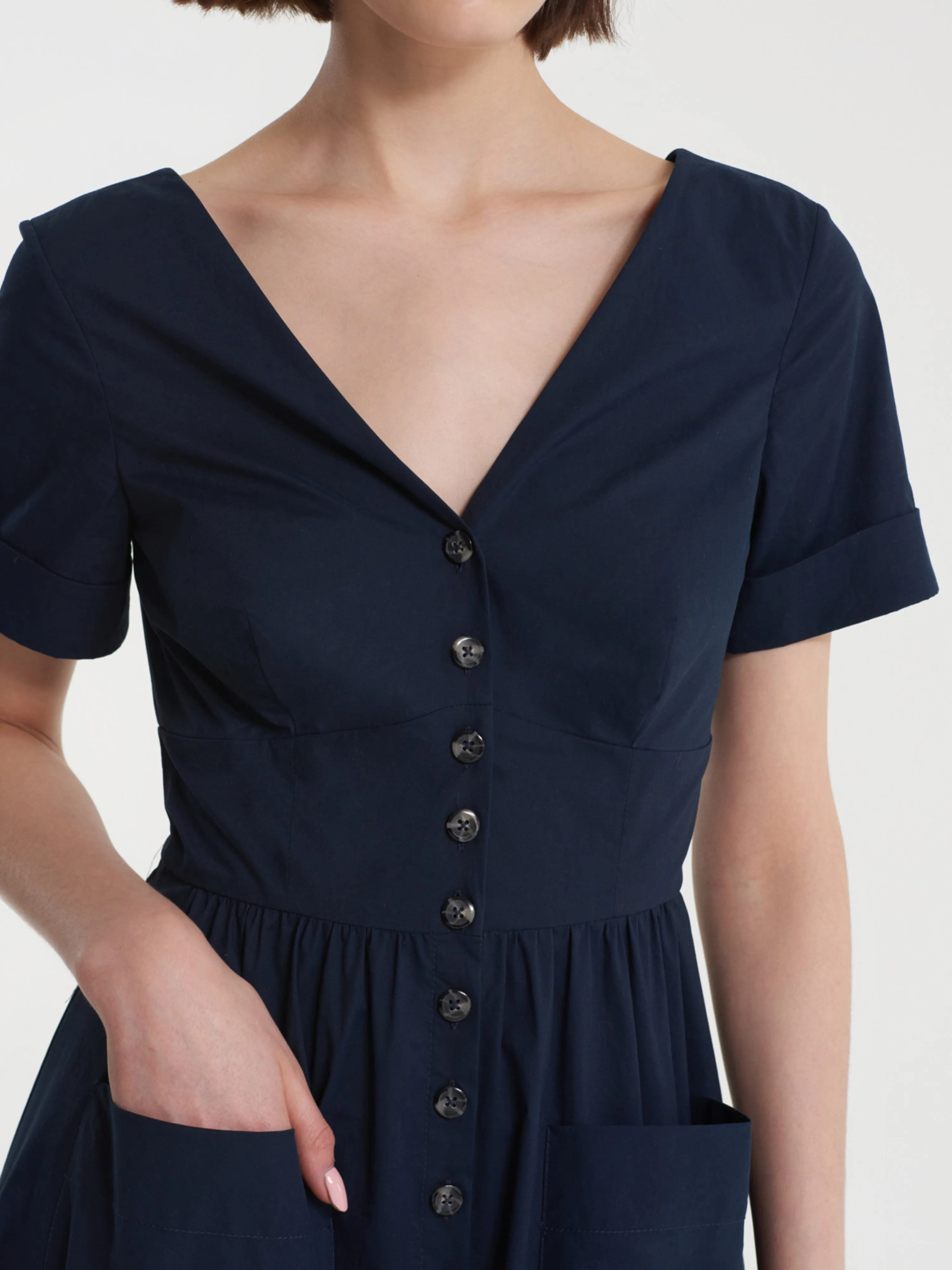 Luella B Dress in Navy