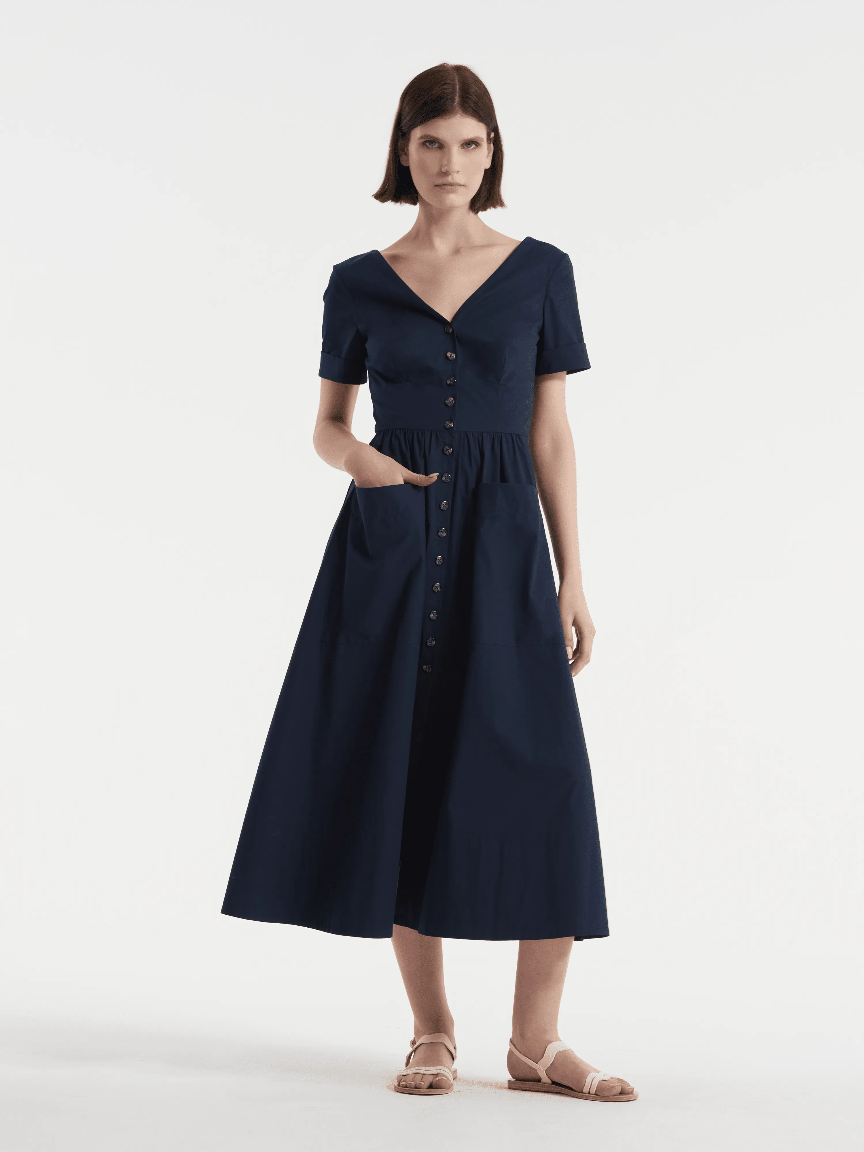 Luella B Dress in Navy