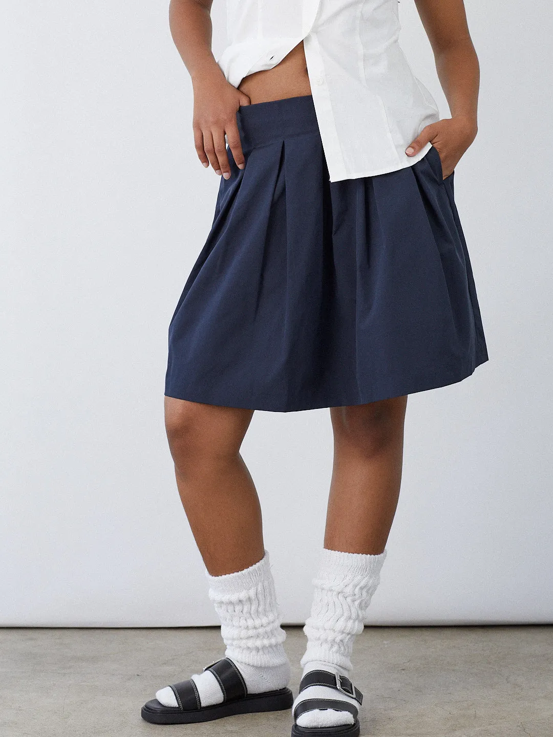 Luna Skirt - Navy