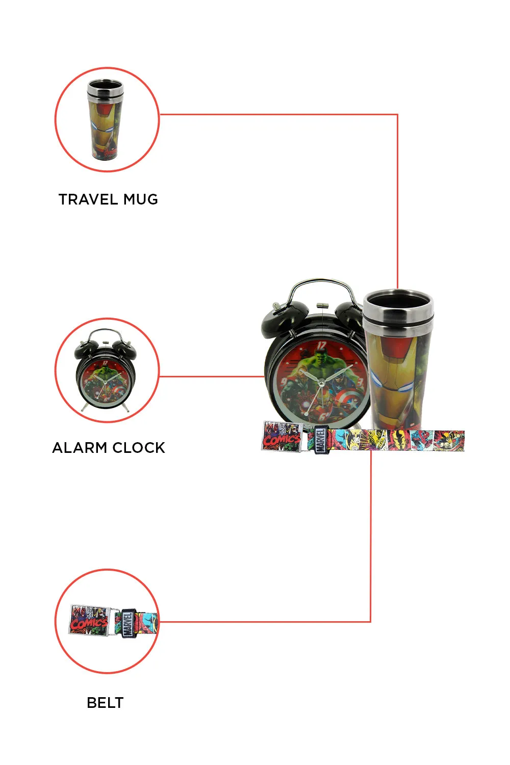 Marvel Superhero Gift Set