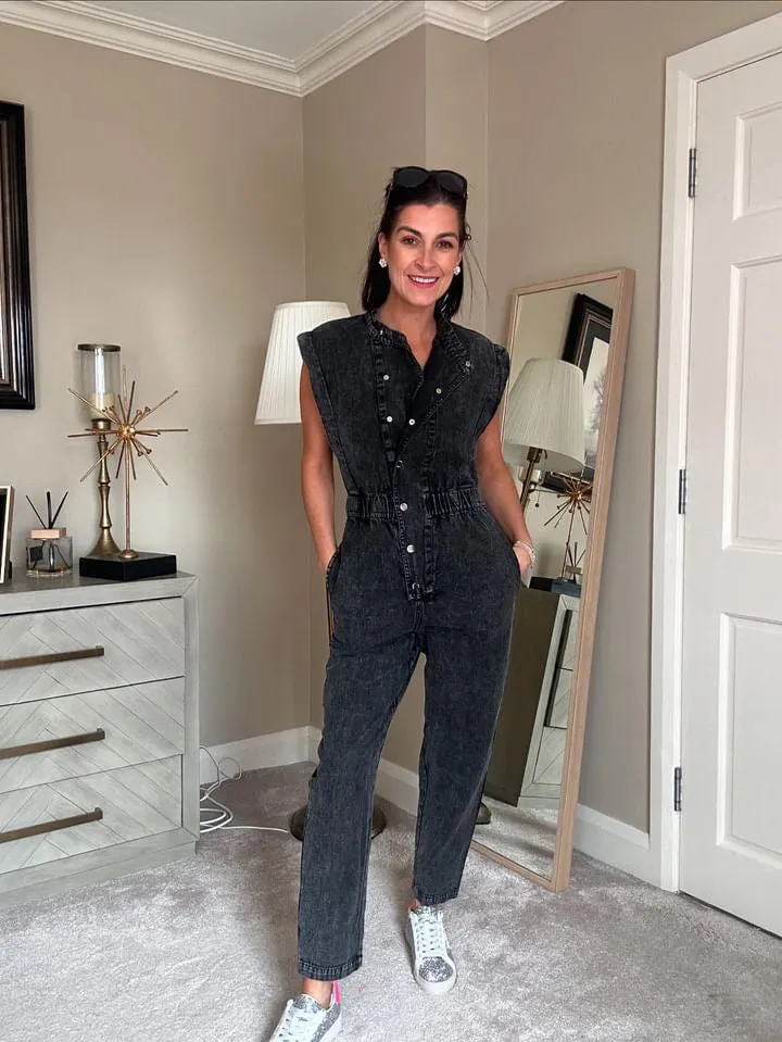 Maya denim jumpsuit