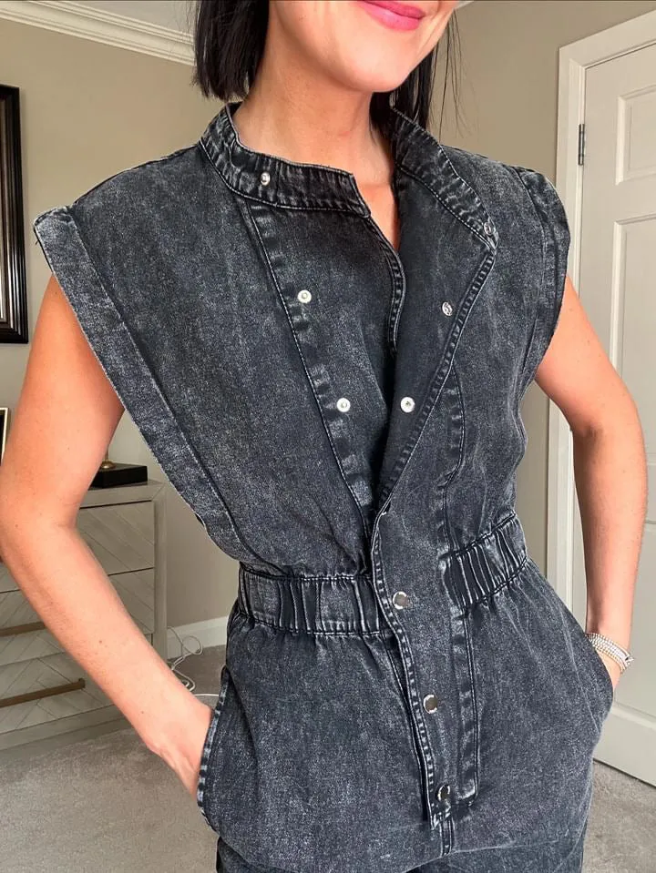 Maya denim jumpsuit