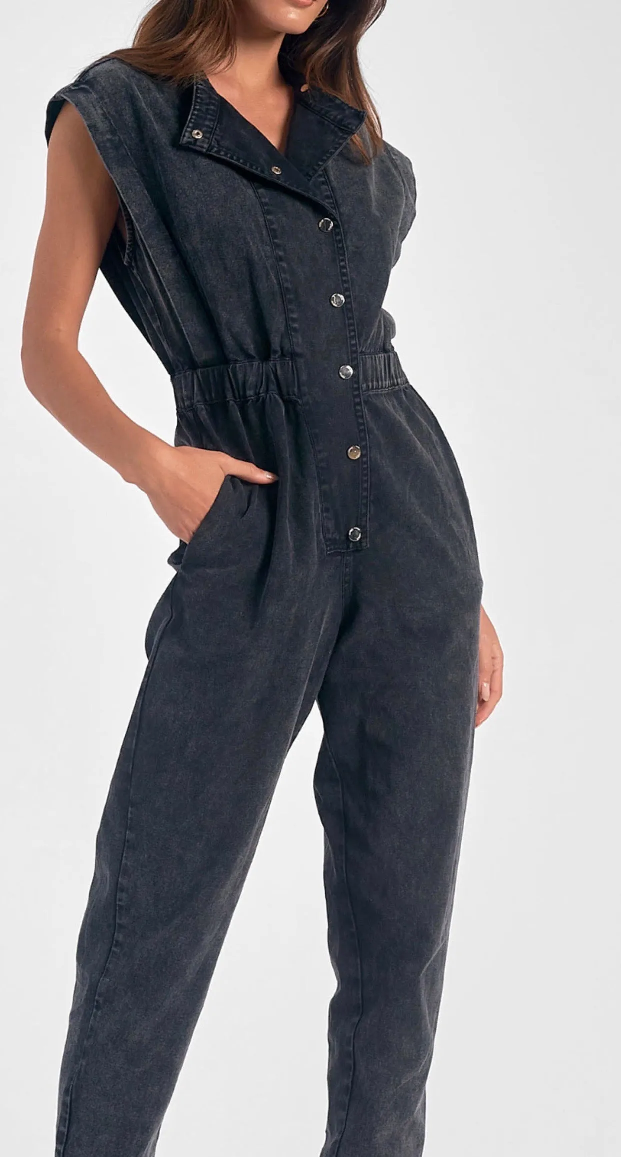 Maya denim jumpsuit