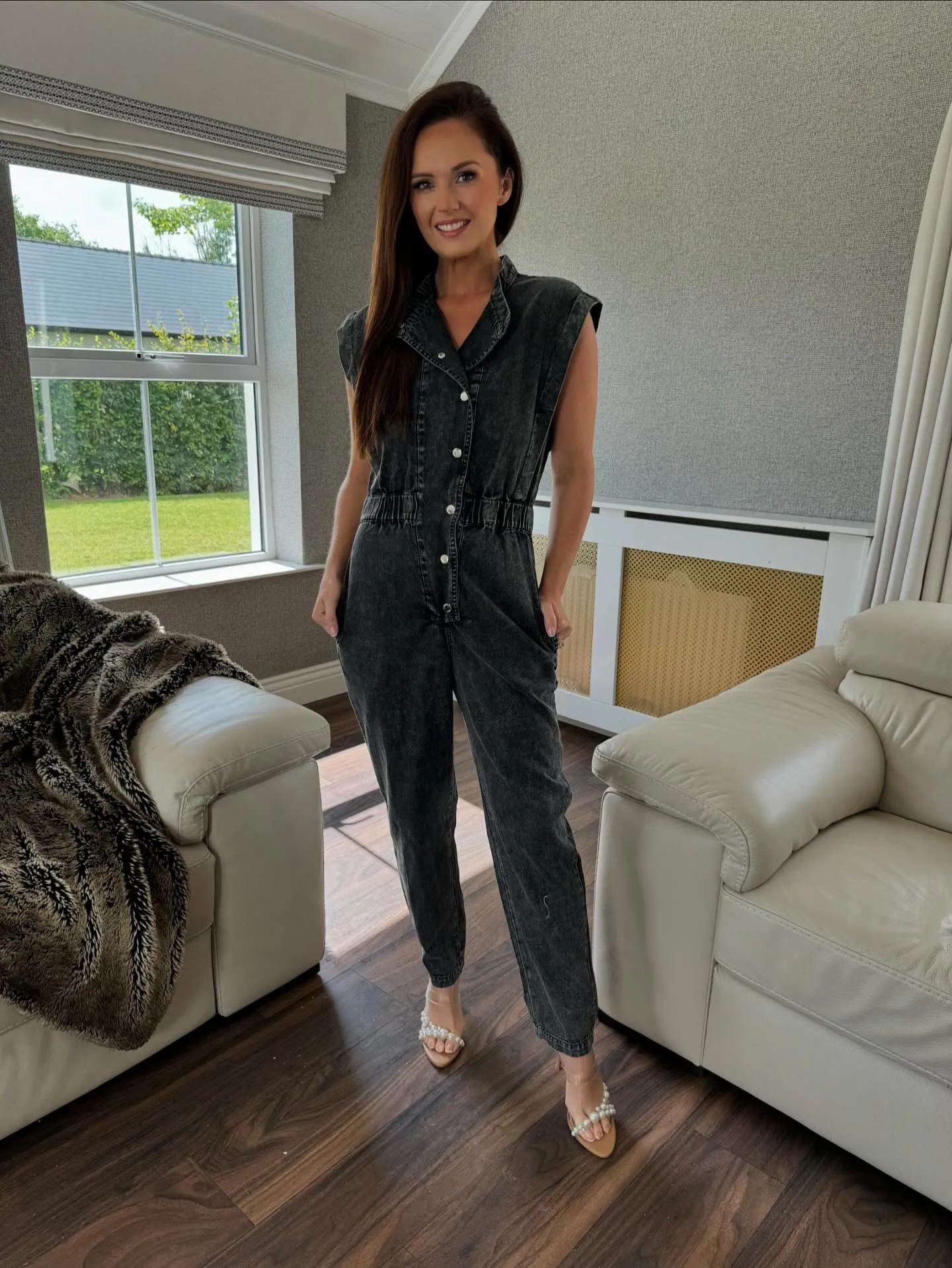 Maya denim jumpsuit