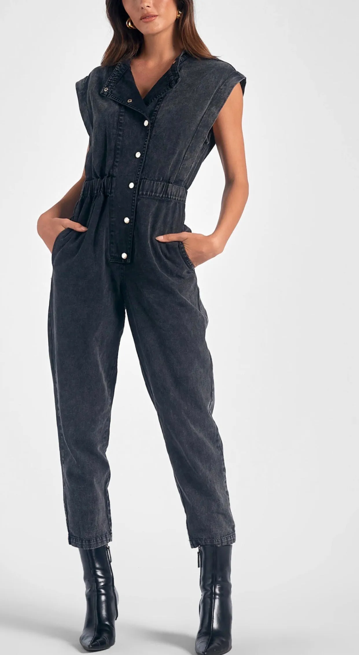 Maya denim jumpsuit