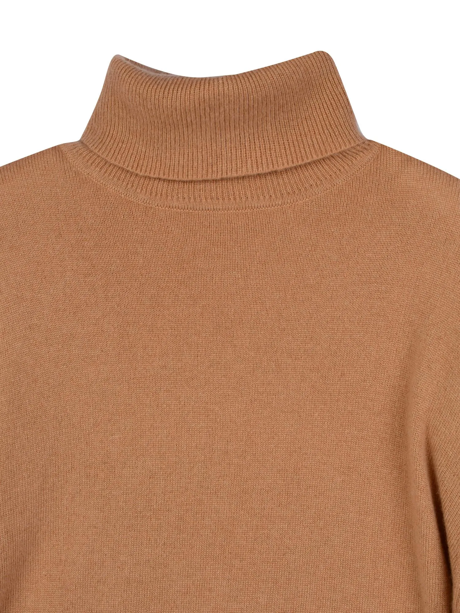 Men Turtleneck Sweater_Camel