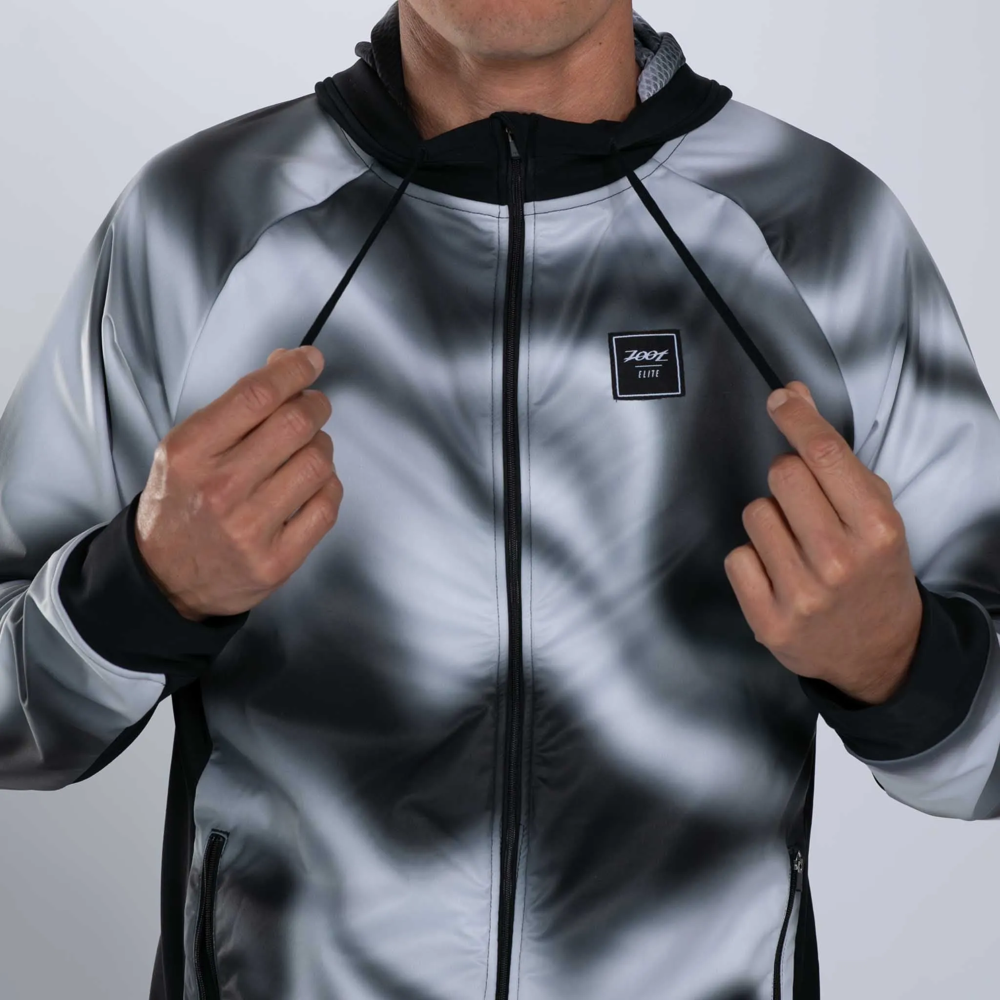 Mens Elite Thermo Shield Hoodie - Blur