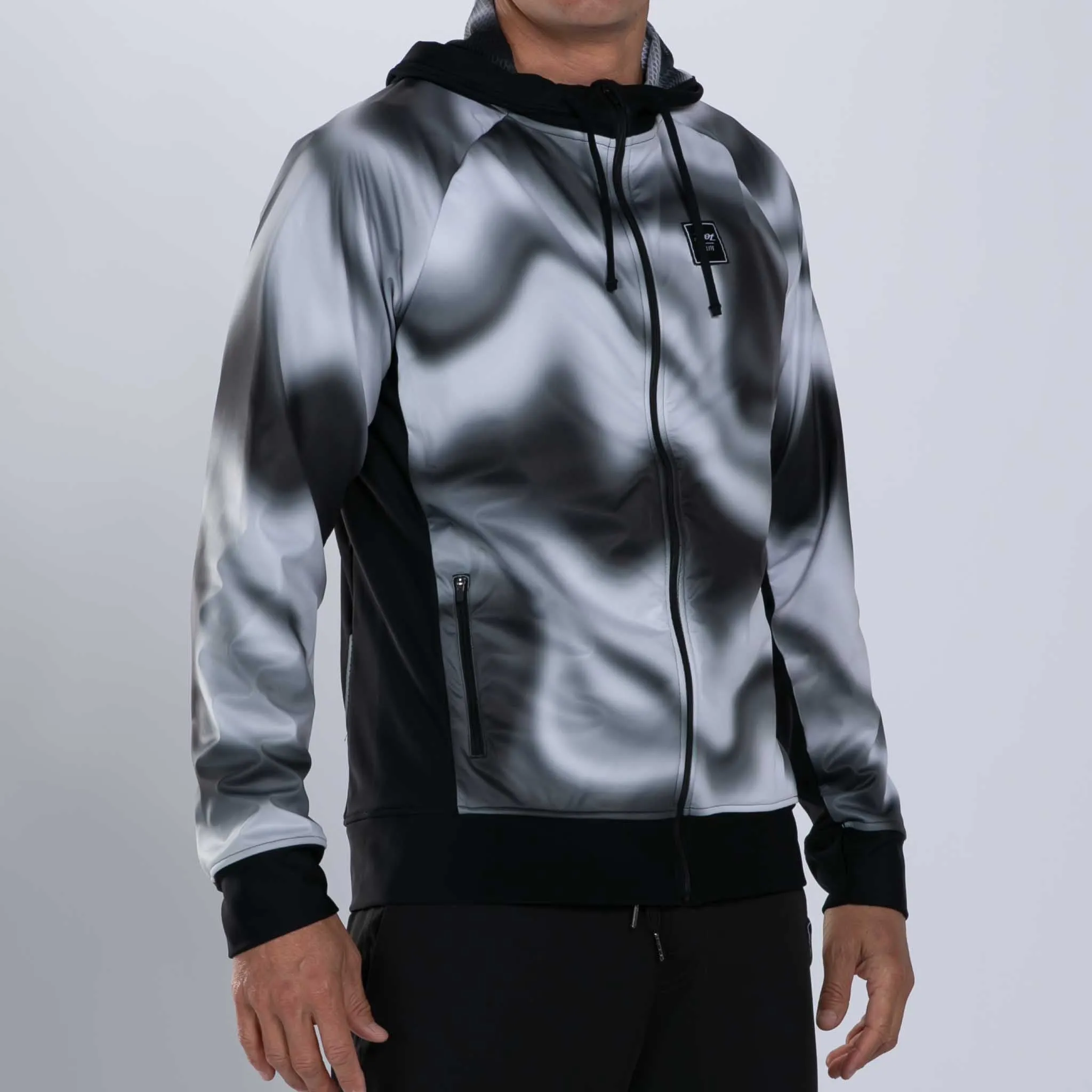 Mens Elite Thermo Shield Hoodie - Blur