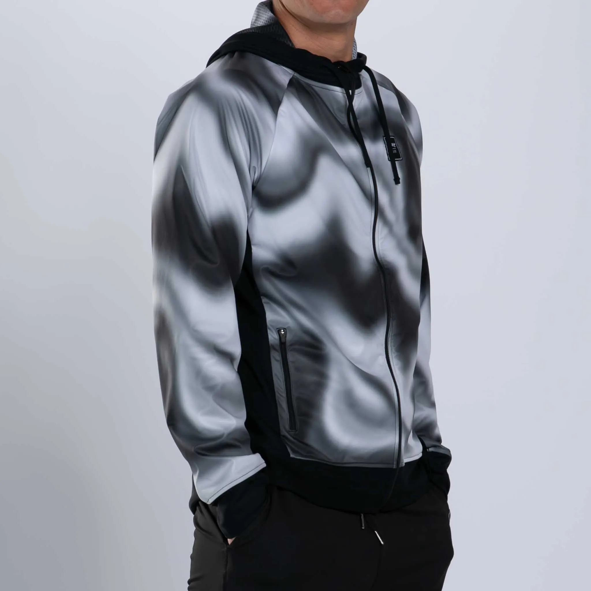 Mens Elite Thermo Shield Hoodie - Blur