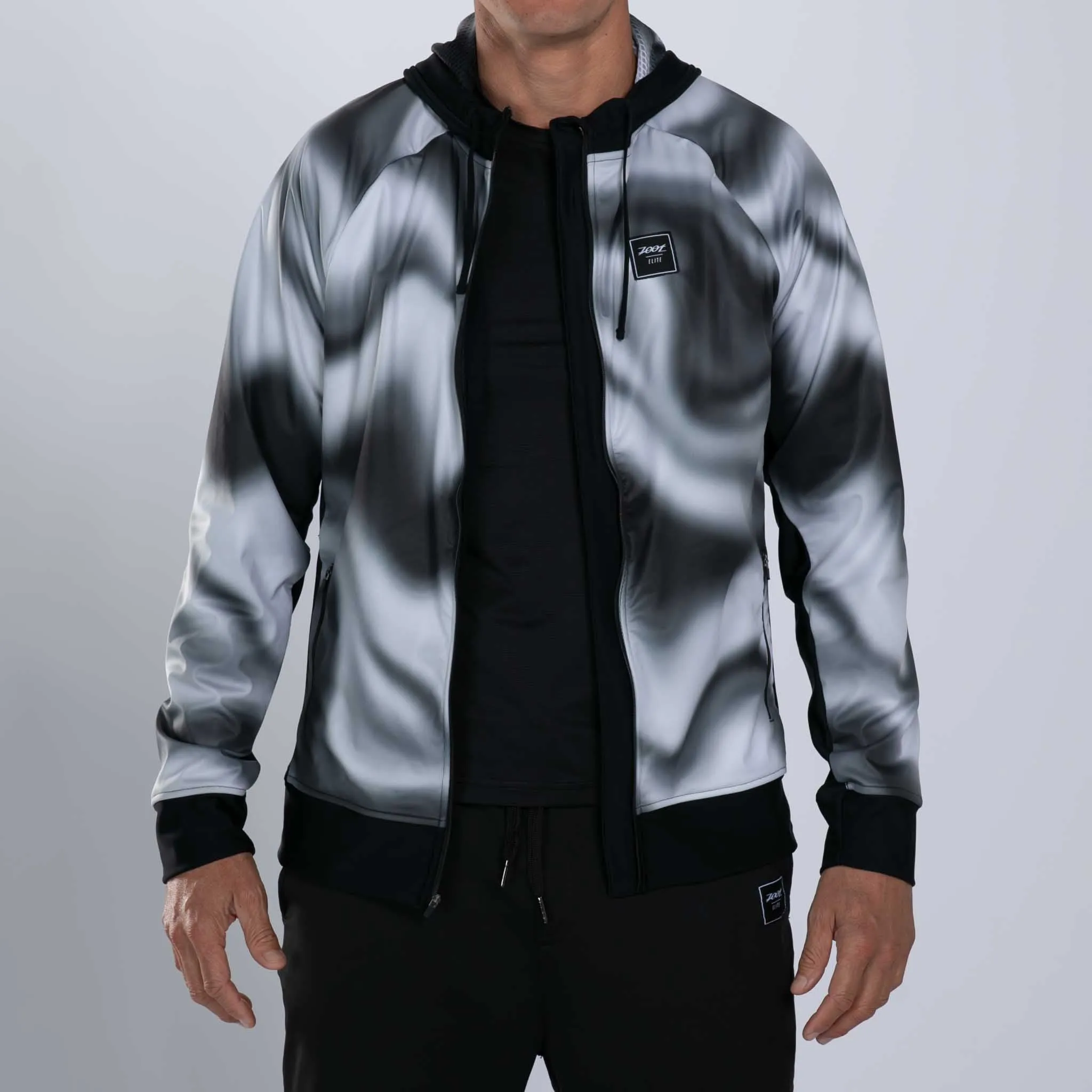 Mens Elite Thermo Shield Hoodie - Blur