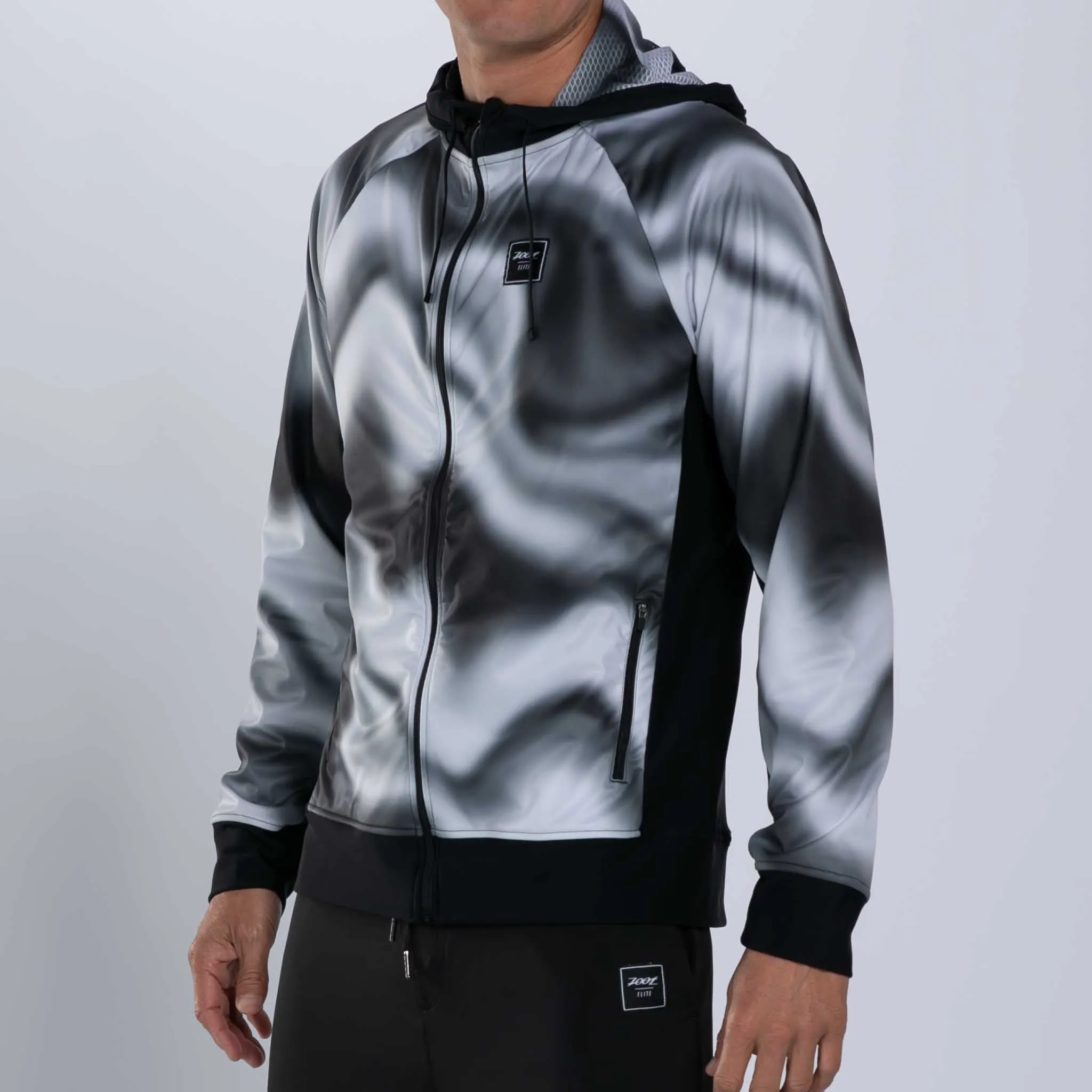 Mens Elite Thermo Shield Hoodie - Blur